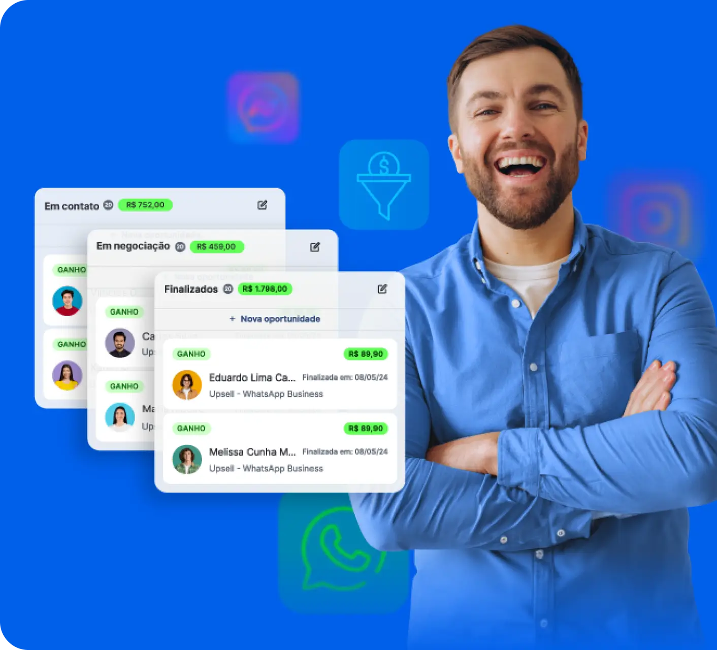 Banner Funil de Vendas Digisac