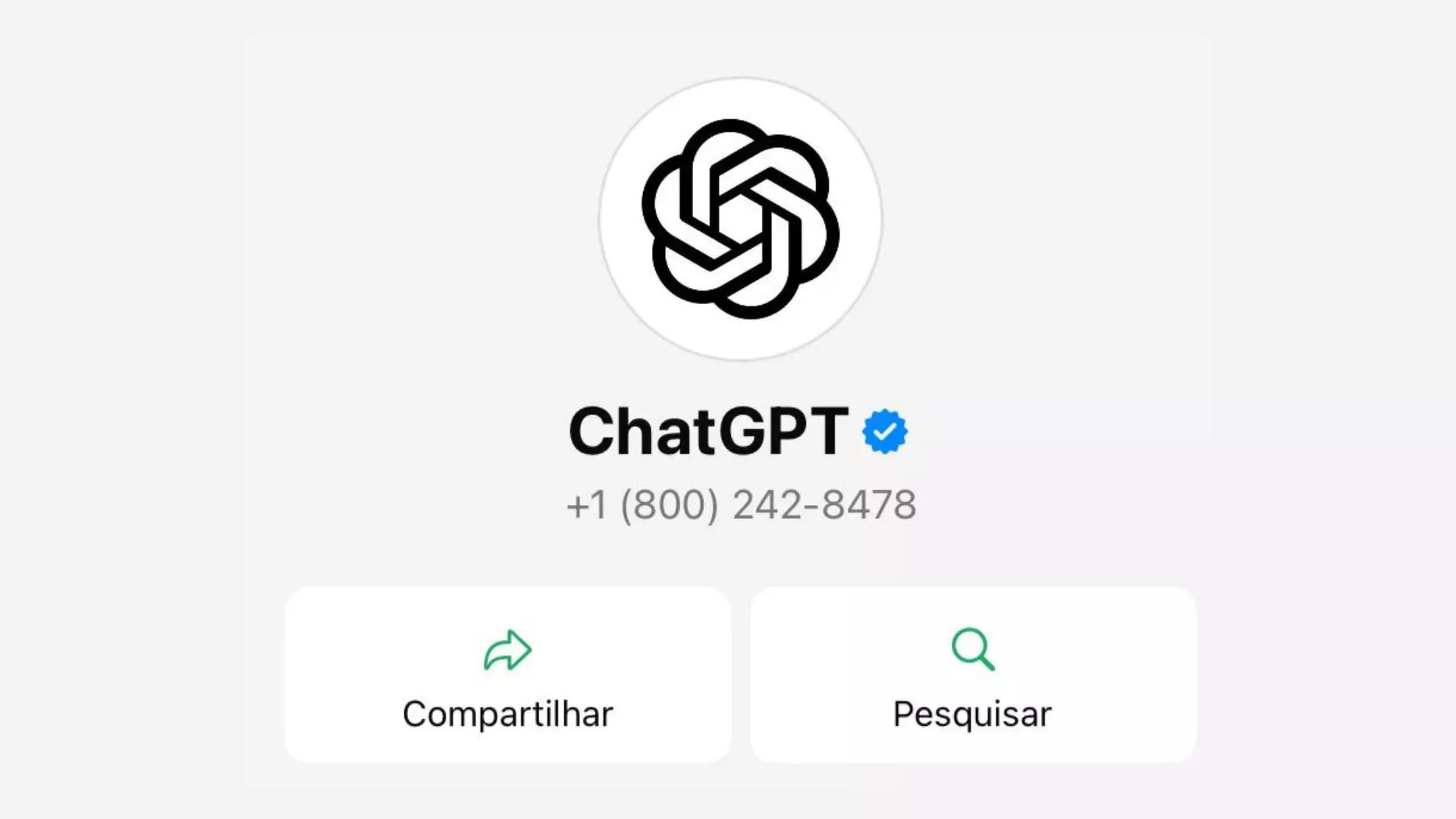 ChatGPT no WhatsApp passa a aceitar imagens e áudios