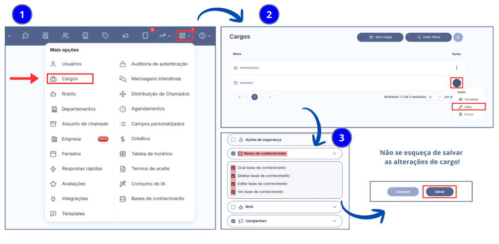 Como ativar o Copiloto da Digisac, passo 1