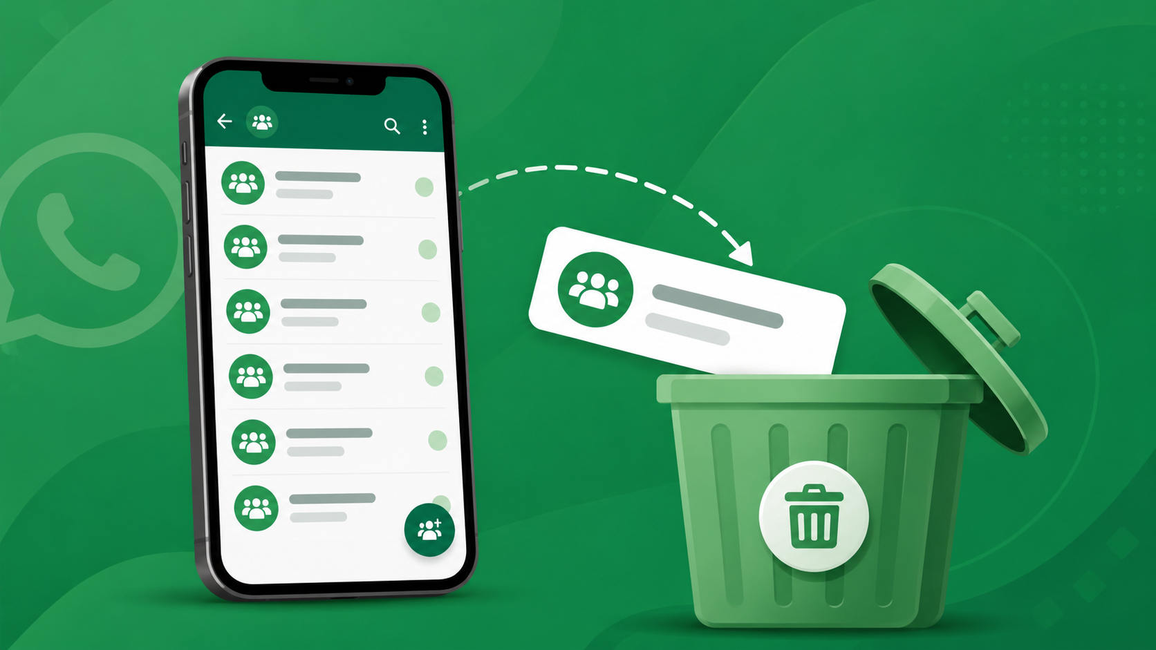 Como excluir ou apagar um grupo do WhatsApp: entenda as diferenças