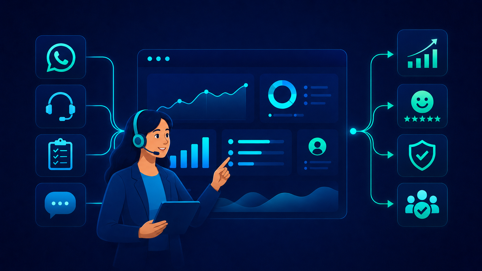 Customer Success no atendimento digital: como transformar uso da plataforma em resultado