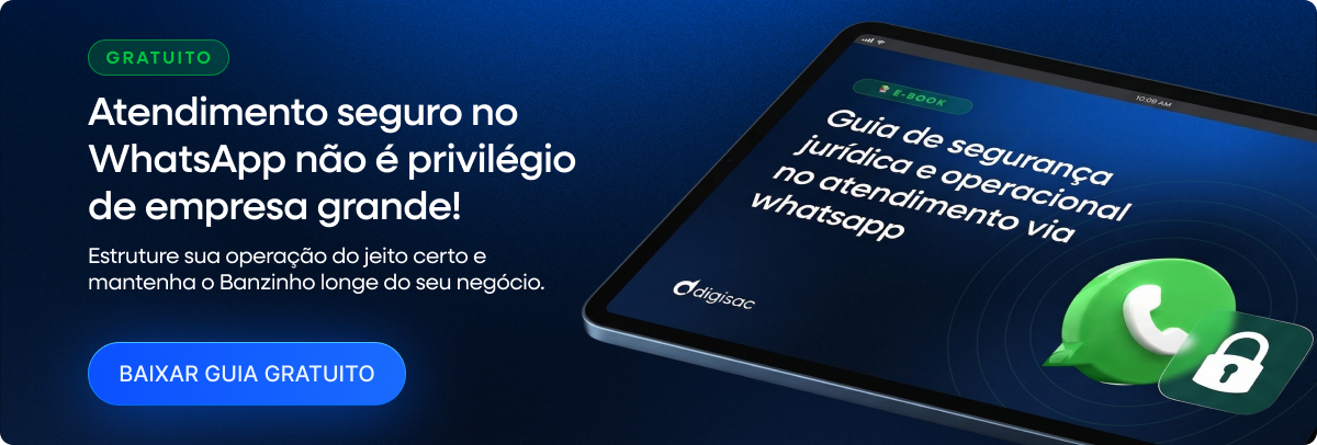 e-book gratuito - atendimento seguro no WhatsApp