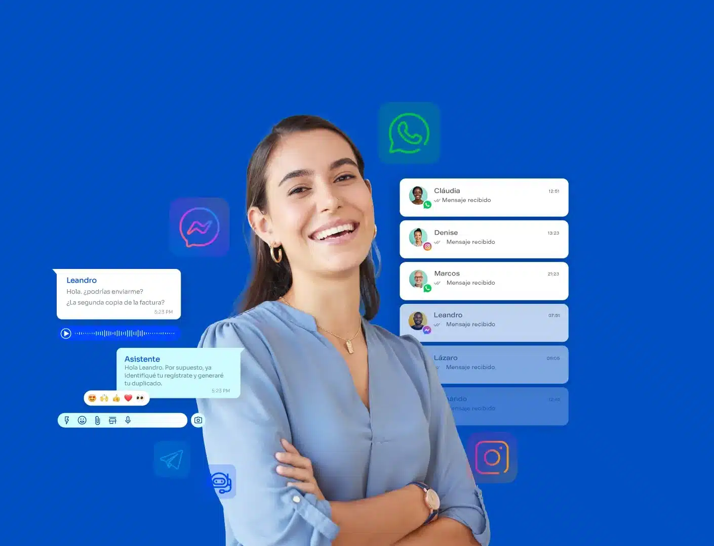 Banner-Inicial-Mulher-Icones-Chat-Atendimento-Espanhol