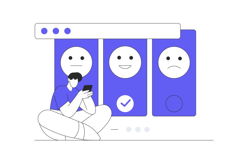 avaliação negativa: como responder